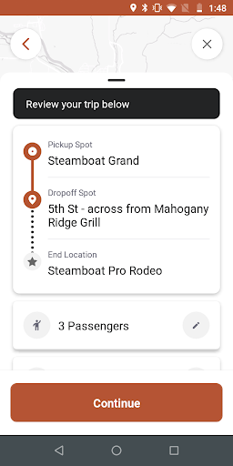 Steamboat Grand Shuttle Screen 3