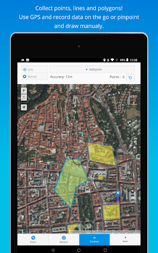 Mobile Data Collection Screenshot