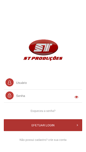 Android application ST Produções screenshort