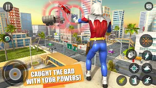 Flying Rope Man Hero Fight - Screenshot 3