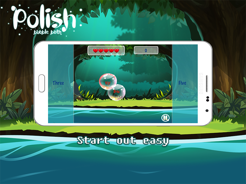 #10. Polish Bubble Bath Language (Android) By: Overpass Apps : Super-Human Apps and Games