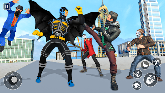 Hero Bat Robot Bike Games androidhappy screenshots 2