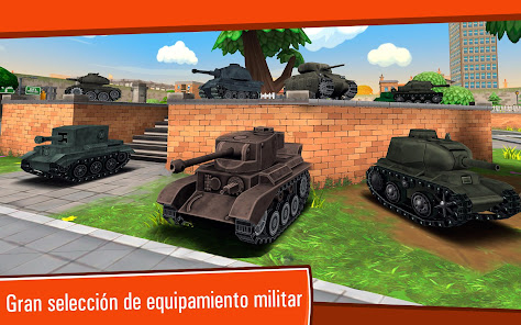 Captura de Pantalla 6 Toon Wars: Juegos de Tanques android