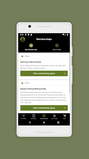 Balanced Fitness Screen 3