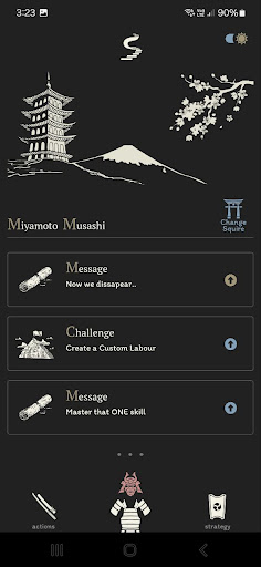 Daily Squire: Labours & Habits Screen 2