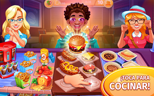 Cooking Craze: juego de chef Captura de Pantalla del Juego Android 1