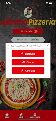 Alibaba Pizzeria Screen 2