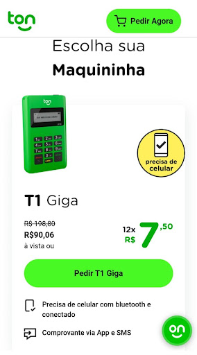 Maquininhas Ton - Parceiro