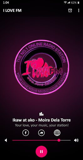 Android application I love FM screenshort