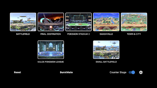 Android application StagePicker - スマブラステージ選択アプリ screenshort