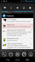 screenshot of Pushover