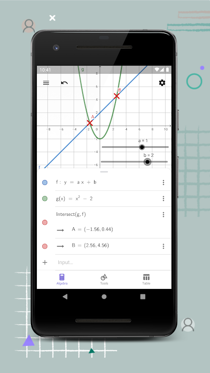 GeoGebra Graphing Calculator - 5.2.807.0 - (Android)