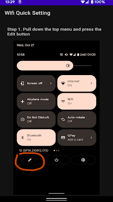 Wifi Quick Setting: Android 12のおすすめ画像1