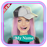 My name on pics-girly pictures icon