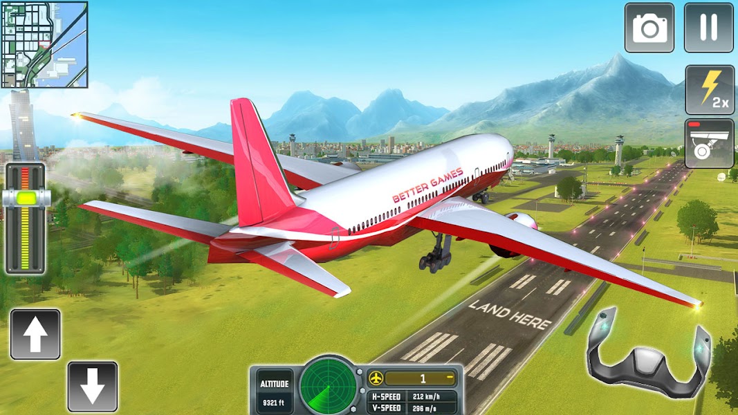  Flight Simulator : Plane Games 