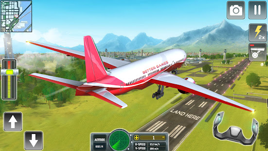 Flight Simulator : Plane Games apklade screenshots 1