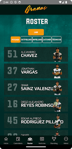 Bravos de León Oficial Screen 3