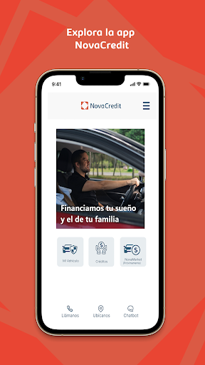 Android application NovaCredit: Crédito automotriz screenshort