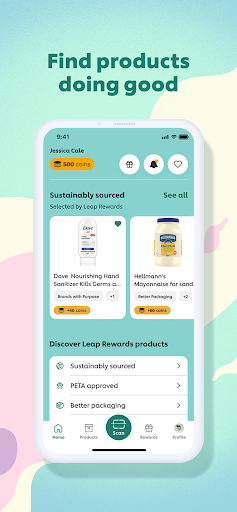 Leap Rewards: Shop For Good Screen 2