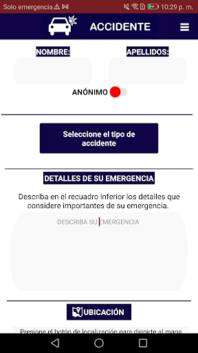 Bomberos SIMUB Screen 3