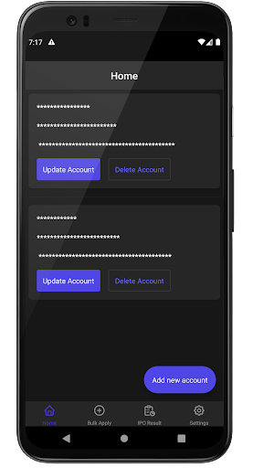 Android application Hamro Share - Bulk IPO Applier screenshort