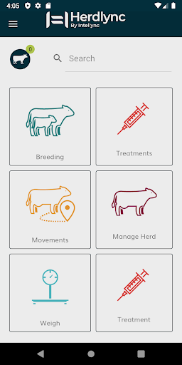 Android application Herdlync screenshort