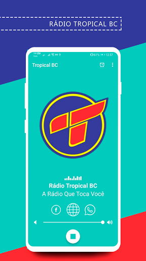 Android application Rádio Tropical BC screenshort
