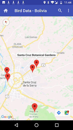 Bird Data - Bolivia Screen 3