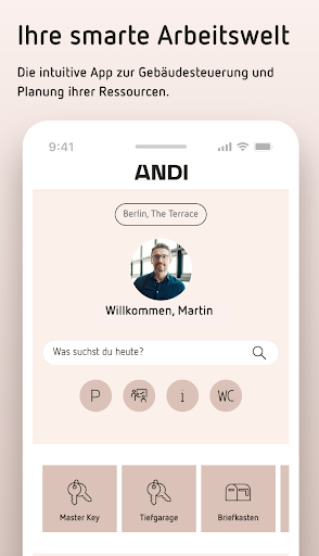 Android application ANDI screenshort