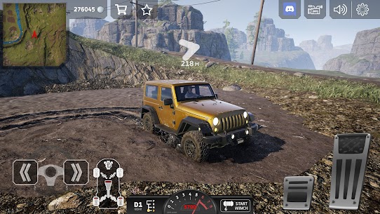 لعبة off road 4×4 driving simulator مهكرة 4