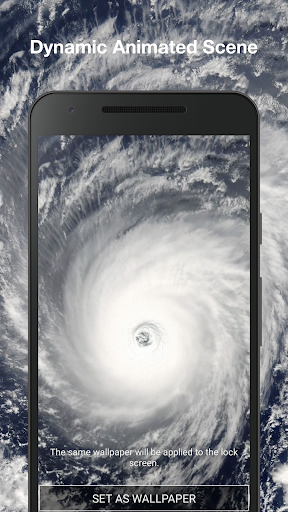 Hurricane Live Wallpaper Screen 2