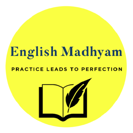 English Madhyam logo