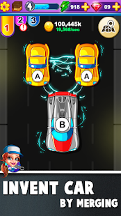 Merge Car - Idle Tap Games Screenshot