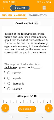 DTW WAEC App 2024 Screen 3