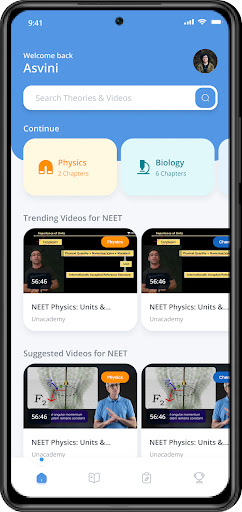 Android application Tutor LPT screenshort