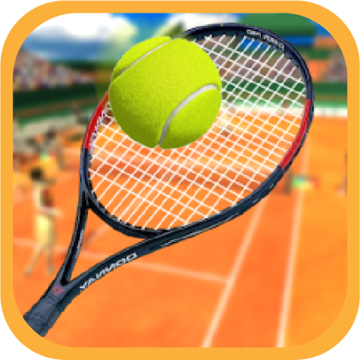 Casual Tennis Cartoon Stick Low Poly Tennis Smash