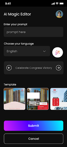 Click & Create Screen 3