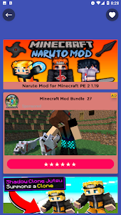Naruto Mod for Minecraft PE 2