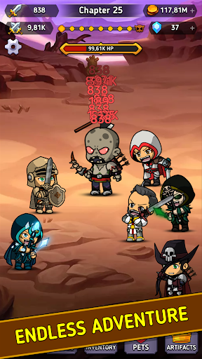 Tap Hero Clicker: Idle RPG - Role Playing - games