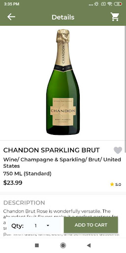 Hover Crossing Wine & Spirits Screen 2