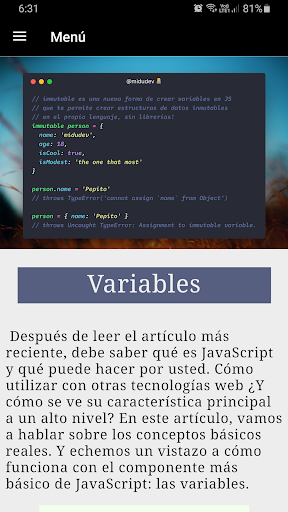 Aprender JavaScript desde cero Screen 3