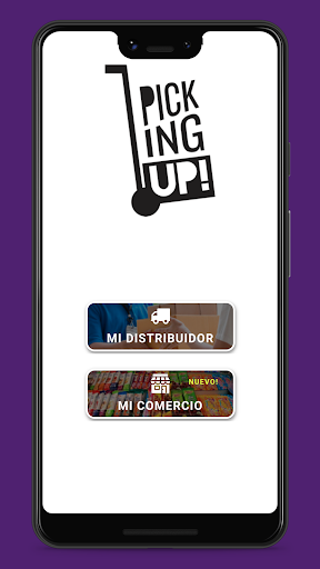 Android application Picking Up! screenshort