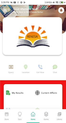 Hindi Live Classes Screen 2