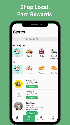 Android application CAASHbkk Rewards screenshort