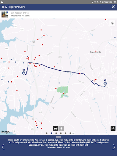 Screenshot of Visit Mooresville NC