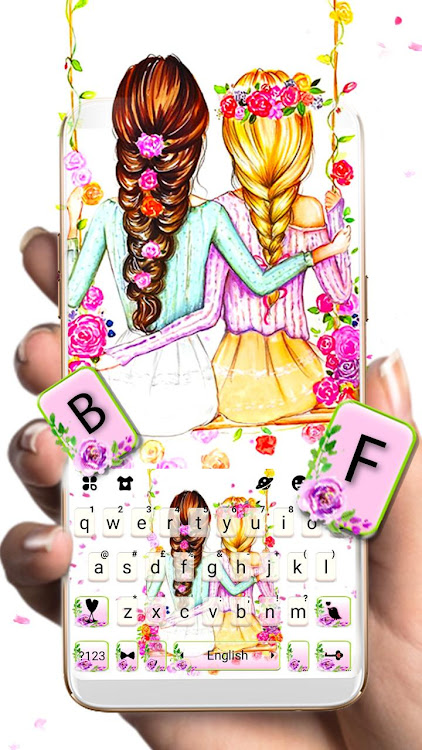 Best Friends Floral Keyboard T - 7.1.5_0329 - (Android)