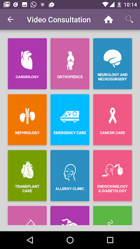 Virinchi Health (for Patients) Screen 2