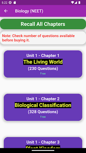 Practice Your Exam Screen 2