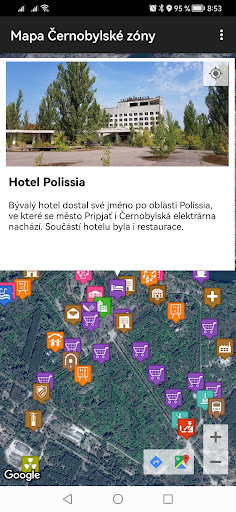 Černobyl – mobilní průvodce Screen 3