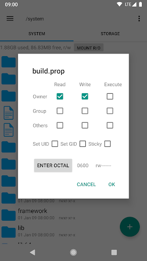 Screenshot Root Explorer